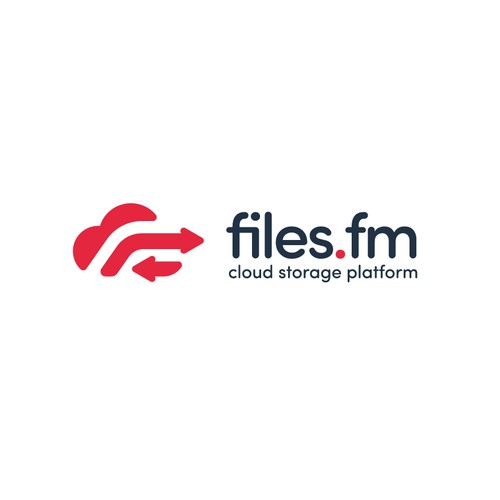 Files.fm logo and brand refresh for cloud storage platform Design by Omniverse™