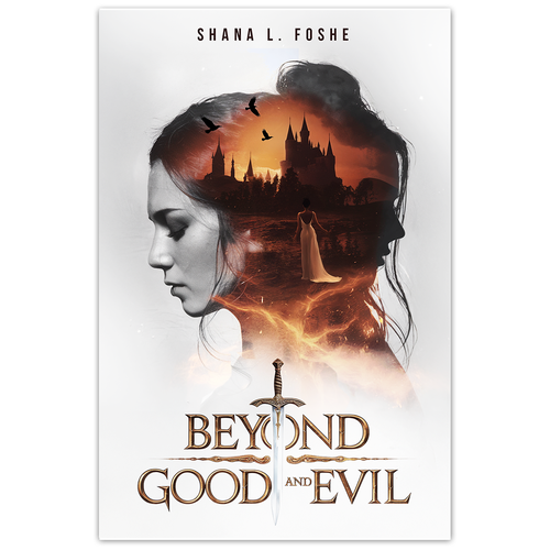 Book Cover Design Contest for Beyond Good and Evil, a sequel to a debut novel. Design by Brizine