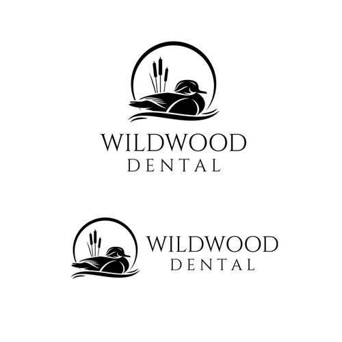 Design a wood duck logo for Wildwood Dental Design by Savanamm