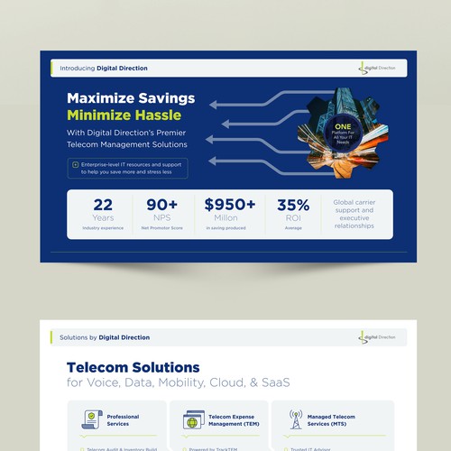 Looking for a Refresh for Infographic slides Design by Beto Geres DG