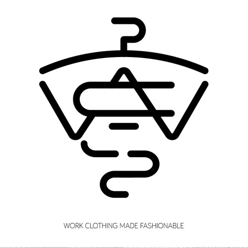 Work clothing made fashionable Diseño de dot.desain