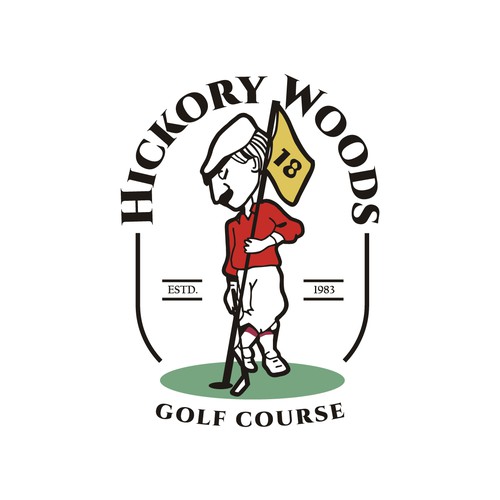 Golf Course Logo Redesign for well know golf course Design by Storiebird