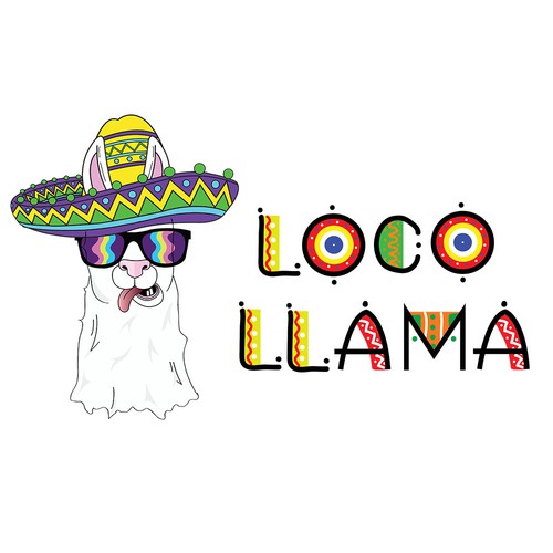 Design di "Loco Llama" Party Supplies Needs a Fun Logo di Nur-Sana