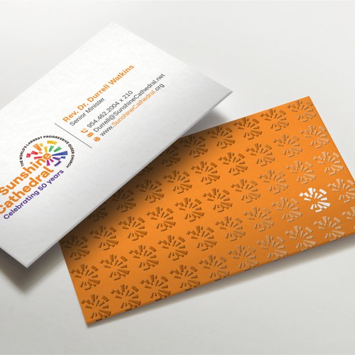 Business Card for Growing Progressing LGBTQ Church Design by LAXMI DESIGNHUB