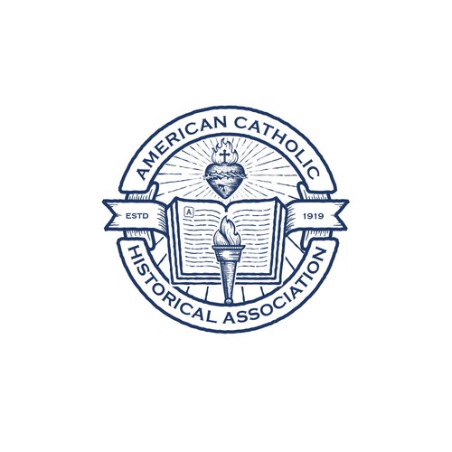 New logo and seal for 102-year-old academic organization (American Catholic Historical Association) Design by haganhuga