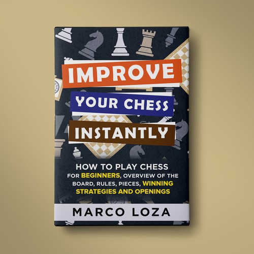 Awesome Chess Cover for Beginners Design by Jasmine'