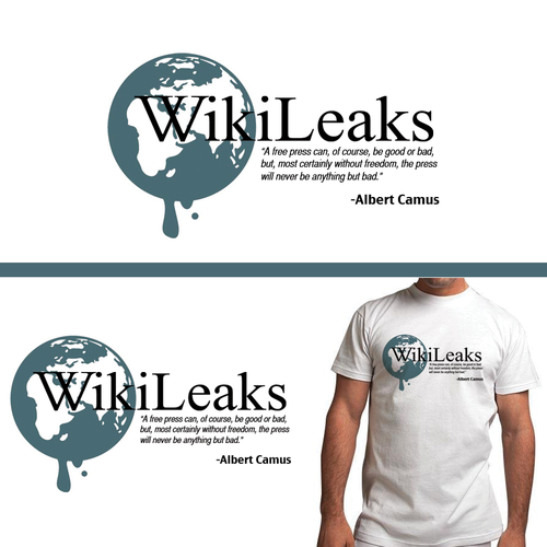 New t-shirt design(s) wanted for WikiLeaks Ontwerp door MotionMixtapes