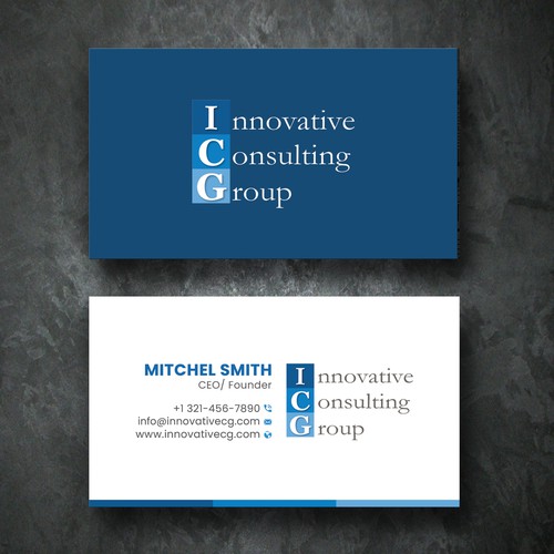 Design di ICG Business Cards di Create_Point