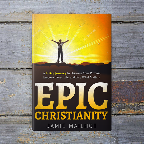 Epic Christianity Book Cover Design – Self Help and Life Motivation Christian Book – 6x9 Front and Back デザイン by acegirl