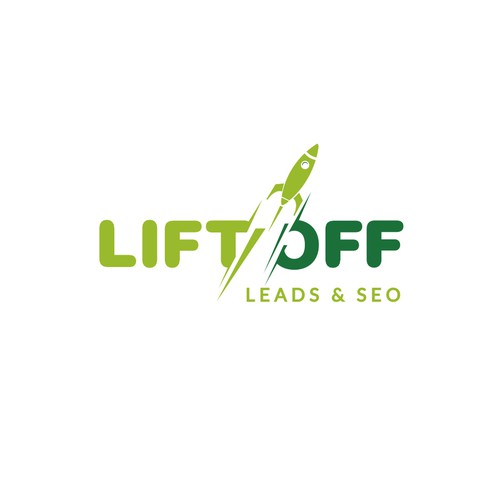 Logo and branding package: Liftoff Leads & SEO Design by websmartusa