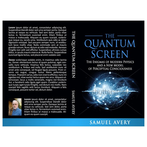 Book Cover: Quantum Physics & Consciousenss Ontwerp door ink.sharia