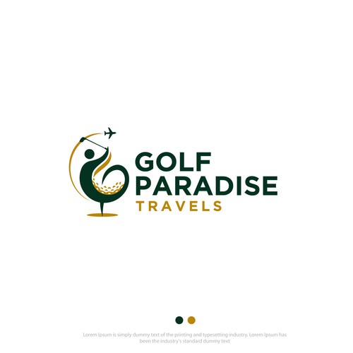 Design di We need a logo that encourage trust and willingness to play GOLF in PARADISE di 369 Design