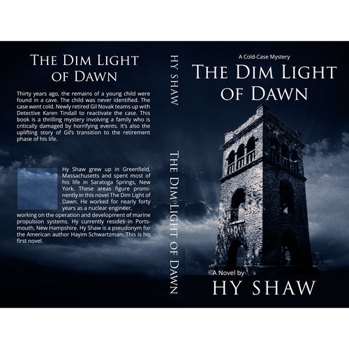 Enticing book cover for a cold-case mystery! Design by johnny_an