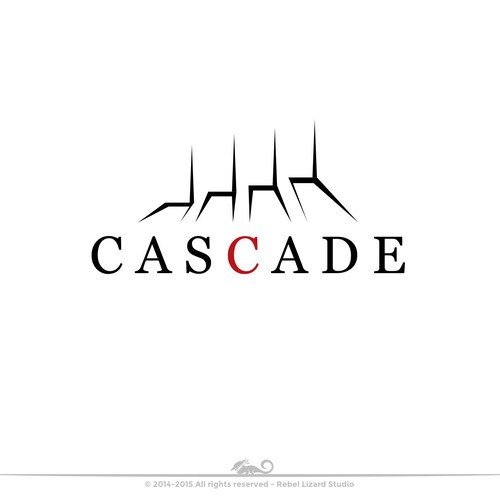 Create a luxurious yet simple restaurant and nightclub logo for CASCADE Diseño de Pixoblue Design