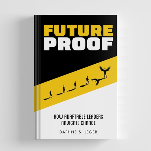 Design a Bold & Clever Book Cover on how to become Future Proof! Design by Fawwad