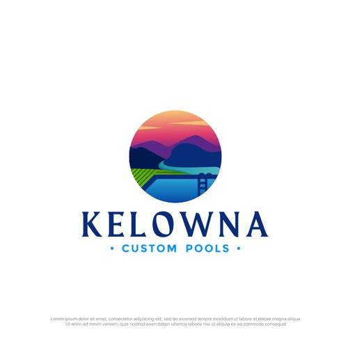 Kelowna Custom Pools Design by MagsArt