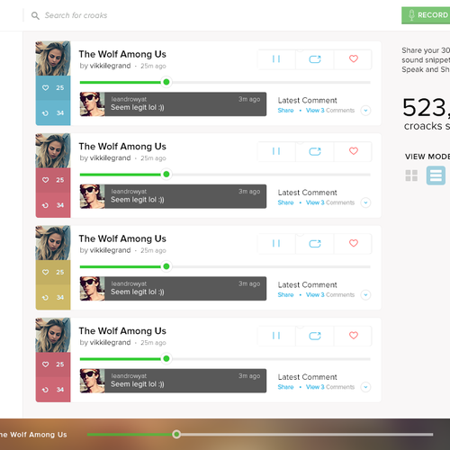Design the next big Social Media platform for Croak.it! Design von igodzp