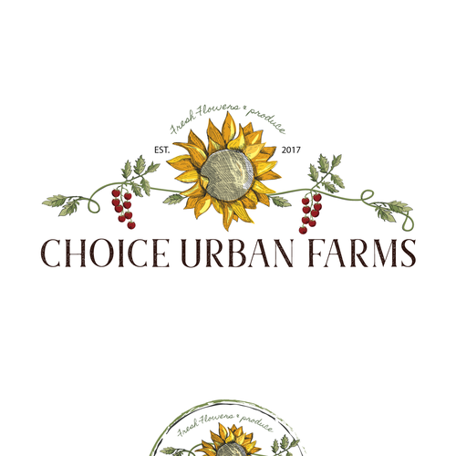 Choice Urban Farms NEEDS you to cultivate something special!! デザイン by curtis creations