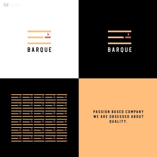 Barque - Logo and Identity Diseño de KisaDesign