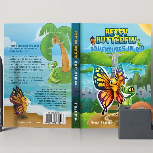 Children's Illustration Book Cover Design by cupeeoo