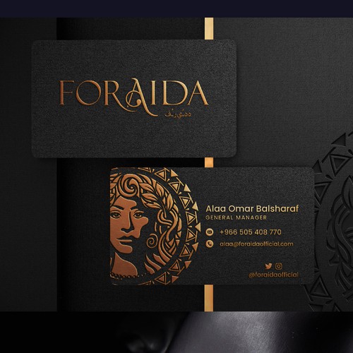 A legendary logo inspired by Venus and ancient Greek inscriptions for gem brand Design by #Lucky