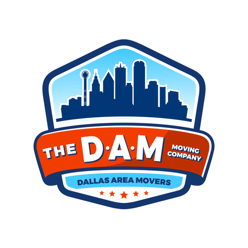 Design Design a fun, high-quality logo for The DAM Moving Company por Gloxee