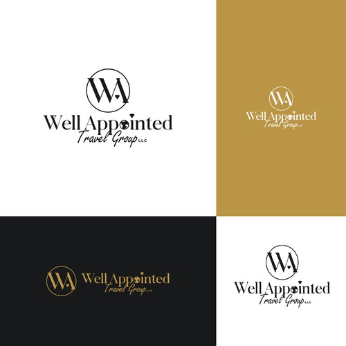 Elegant and Luxurious Brand for a Travel Group Design by Herii1