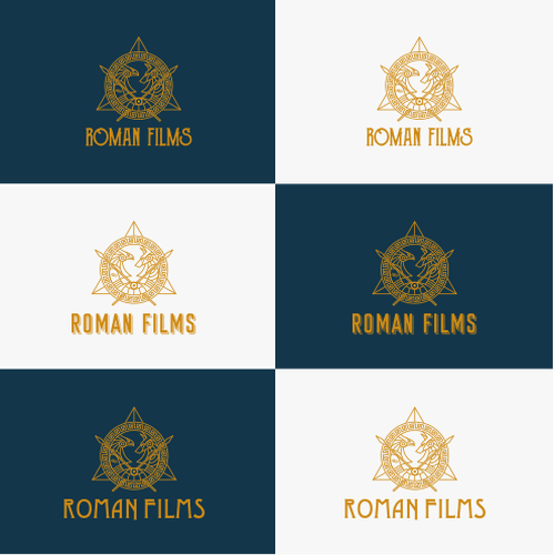 GUARANTEED: Roman Films needs a powerful and captivating new logo Design by MesinTempur