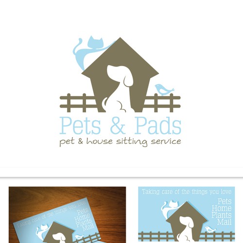 pet sitting business cards