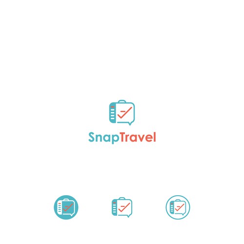 Create a Logo for Travel Booking service over Messaging Design by CHK 16