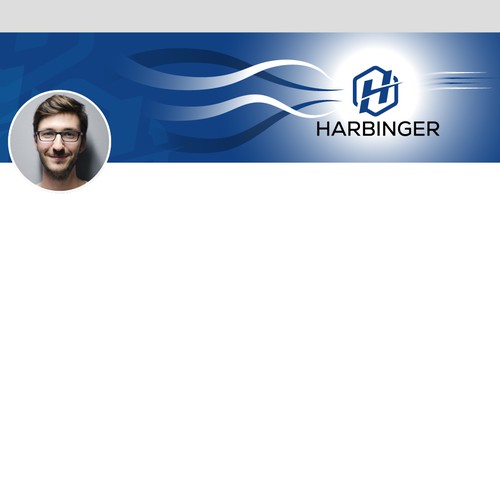 Creative Linked-in Background Design by Antoine Delorean