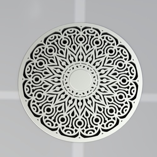 Design the holes pattern for a Shower Drain Design by ANGEL■█