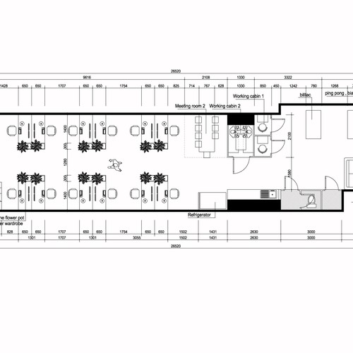 Office design for software development company Design by PHUHO