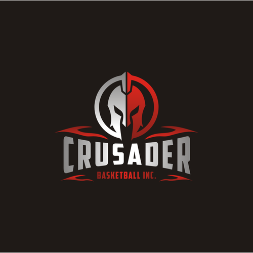 crusader basketball logo