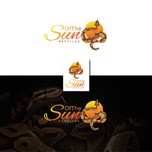 Ball Python Breeder Logo Design by KillipINC