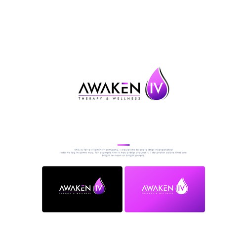 Diseño de Logo for innovavate IV Therapy and wellness company de M_Studio™