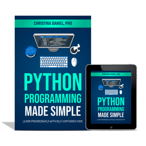 eBook Cover Design for "Python Programming Made Simple" Design by Agel Studio