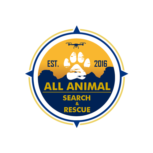 Brand refresh for an animal search and rescue group Design by Patricia229