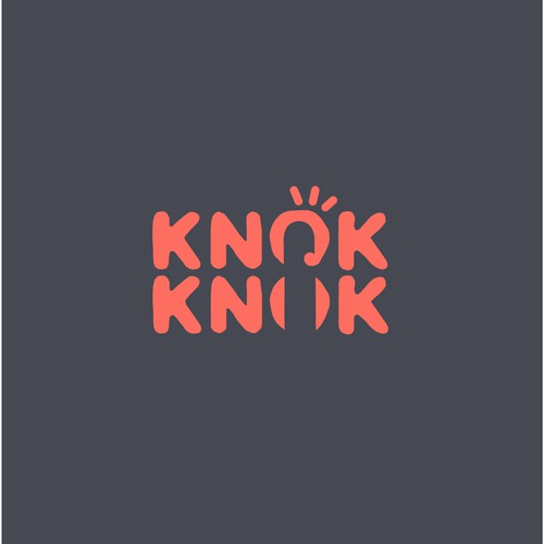 New Social Property Search App Logo NEEDED! Knok Knok Design by N C L R