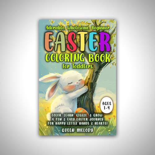 Secular Easter Coloring Book for Toddlers to appeal to women, aged 18-65