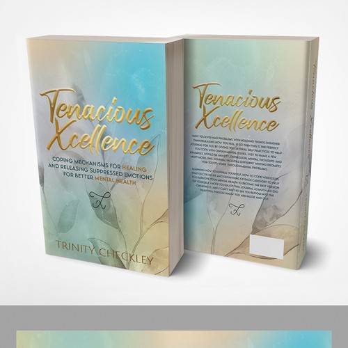 DESIGN A CREATIVE, CALM, AND SOOTHING COVER FOR A SELF-HELP JOURNAL Design by RKM Designs