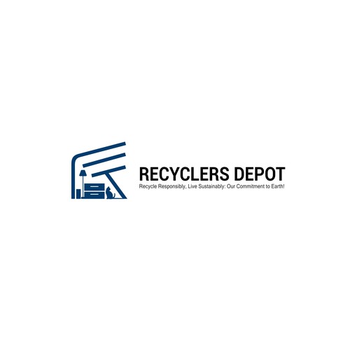 Recyclers Depot, Launching online soon with your help! Design by chimosi