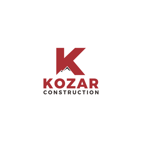 Simple Construction Company Logo with Creativity Ontwerp door art+/-