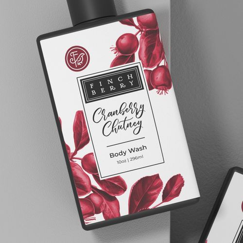 Create body wash label for large bath and body company Design by ilonaGi