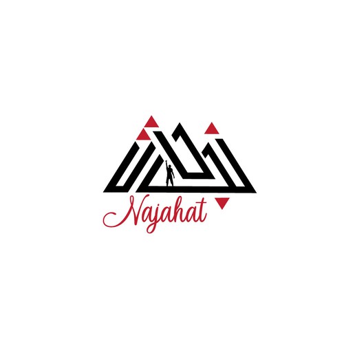 A logo for a podcast English and Arabic Design by Manishah