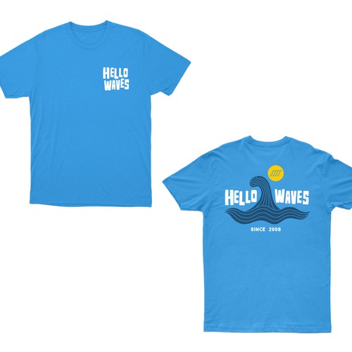 Hola Olas tee Design by FASK.Project