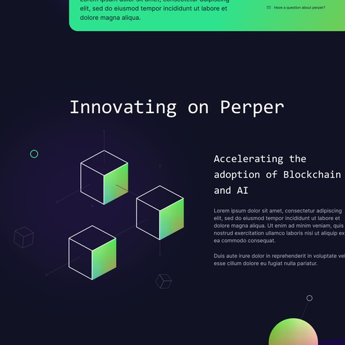 High-Tech Software Innovation Lab - New Website Design Design by uiux-designer