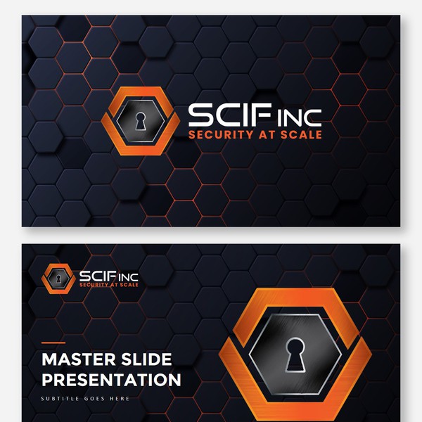 Design by Luvinda titled "Information Technology PowerPoint design"