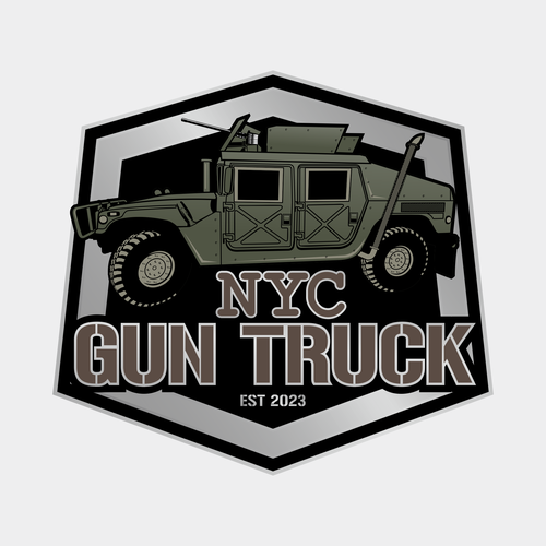 Attractive Logo for a Military Humvee Experience in the middle of the Big Apple-ontwerp door RayyaNamira