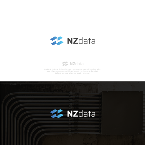 NZ Data New Branding Design by REHINA